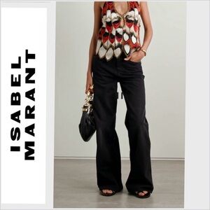 Isabel Marant 'Lemony' jeans black 40